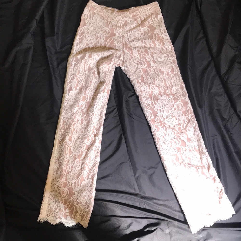 Corey Lynn calter lace pants size 8
